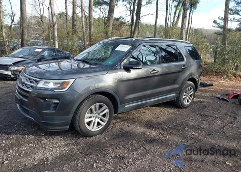2018 Ford Explorer Xlt из США, поврежденный, VIN 1FM5K8DH3JGB01911